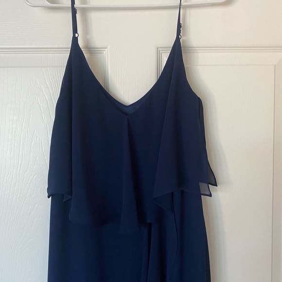 Laundry by Shelli Segal Navy Blue Gown - size 6 - Picture 3 of 7